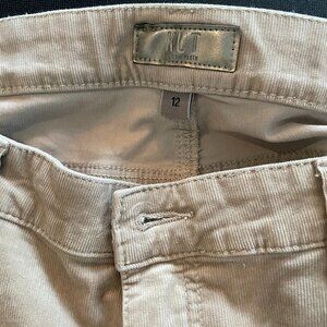 Kut From The Kloth High-waisted Beige Corduroys